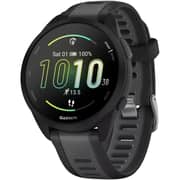 Garmin 010-02863-20 Forerunner 165 Smartwatch Black/Slate Gray
