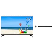 JVC LT-55N7115A 4K Android Television 55inch (2023 Model) + JVC TH-N322B Soundbar