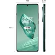 وان بلس 12هاتف ذكي سعة 1 تيرا باللون الأخضر المتلألأ تقنية 5G - الإصدار العالمي