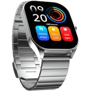 HiFuture Apex 1.96″ AMOLED Smartwatch with Always-On Display & Health Suite - Silver