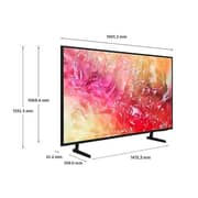 Samsung 85 Inch 4K UHD Smart LED TV - Black - UA85DU7000UXEG [2024 Model]