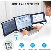 V2COM A01P2 Dual Monitor And Laptop Screen Extender 12inch
