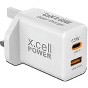 Xcell GaN Charger 65W White