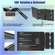 V2COM A01S1 Laptop And Monitor Screen Extender 14inch