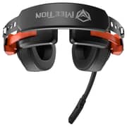 Meetion MT-HP099 Wired On Ear Gaming Headset Black/Orange