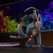 Meetion MT-HP099 Wired On Ear Gaming Headset Black/Orange