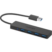 Anker 4 Port Ultra Slim Data Hub 2ft Black