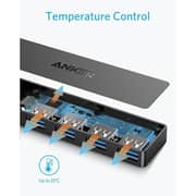 Anker 4 Port Ultra Slim Data Hub 2ft Black