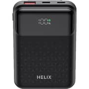 Helix Power Bank 10000mAh Black HELIMULTI-10