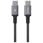 Helix USB-C To USB-C Cable 2m Black