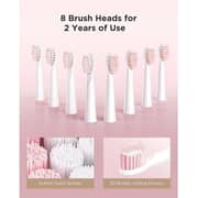 Fairywill Sonic Electric Toothbrush Pink/White E11