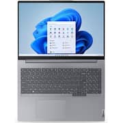 Lenovo ThinkBook 16 G6 IRL Business (2023) Laptop - 13th Gen / Intel Core i7-13700H / 16inch WUXGA / 512GB SSD / 16GB RAM / Shared Intel Iris Xe Graphics / Windows 11 Pro / Englsih & Arabic Keyboard / Arctic Grey / Middle East Version - [21KH000YAX]
