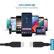 Philips Fast Charging USB-C To USB-C Cable 1.2m Black - DLC6541CB/00
