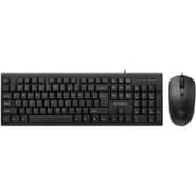 Endefo Wired Keyboard/Mouse Combo Black