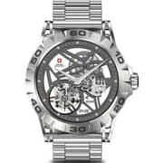 Swiss Military Dom 2 Smartwatch Silver + Delta 3 Wireless Earbuds White