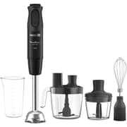 Moulinex Optichef Hand Blender, 1000 Watts, 20 Functions, 3 L Food Processor, 500 ML Chopper, Whisk, Black - DD6553EG