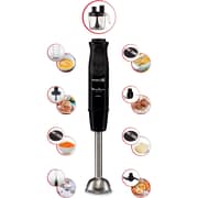 Moulinex Optichef Hand Blender, 1000 Watts, 20 Functions, 3 L Food Processor, 500 ML Chopper, Whisk, Black - DD6553EG