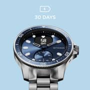 Withings HWA09-Model 7 Scanwatch Hybrid Smartwatch Horizon Blue