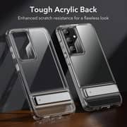 ESR Metal Kickstand Case Clear Galaxy S24 Plus