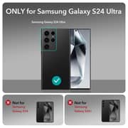 ESR Metal Kickstand Case Clear Galaxy S24 Ultra