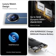 ريلمي هاتف ذكي 12 برو بسعة 512 جيجا بلون أزرق بحري و يدعم تقنيات 5G