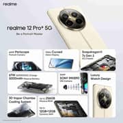 Realme 12 Pro Plus 512GB Navigator Beige 5G Smartphone