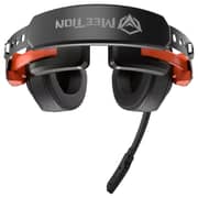 Meetion MT-HP099 Wired Over Ear Gaming Headset Black/Orange