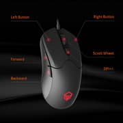 Meetion RGB Gaming Mouse Black