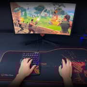 Meetion Wired One-Handed Keyboard Black