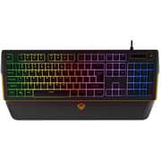 Meetion RGB Wrist Rest Keyboard Black