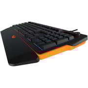 Meetion RGB Wrist Rest Keyboard Black