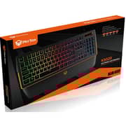 Meetion RGB Wrist Rest Keyboard Black