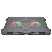 ميشن وسادة تبأحمر باللون الأسود