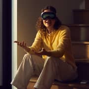 Apple MQL93LL/A Vision Pro VR Headset White