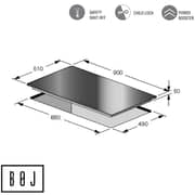 BOJ Built In Vitro Ceramic Hob VCH-590S