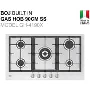 BOJ Built In 5 Burner Gas Hob GH-4190 X