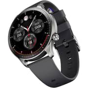 Riversong Motive 9 Pro Smartwatch with Titanium Finish & Health Monitoring - Silver