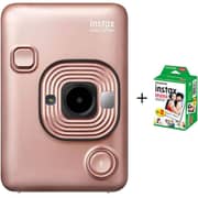 Fujifilm Instax Mini LiPlay Instant Camera Gold + Mini Film 20 sheets