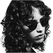 Rayban Clubmaster Chromance Polished Rose Gold Square Sunglasses For Women RB3016