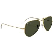 Rayban Aviator Classic Polished Gold Pilot Sunglasses For Men RB3025