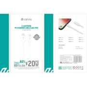 Devia Smart Series Lightning PD Cable 1 m White
