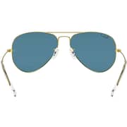 Rayban Aviator Classic Polished Gold Pilot Sunglasses For Men RB3025