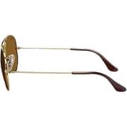 Rayban Aviator Classic Polished Gold Pilot Sunglasses For Men RB3025