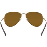 Rayban Aviator Classic Polished Gold Pilot Sunglasses For Men RB3025
