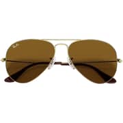 Rayban Aviator Classic Polished Gold Pilot Sunglasses For Men RB3025