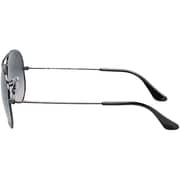 Rayban Aviator Gradient Gunmetal Pilot Sunglasses For Men RB3025