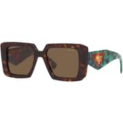 Prada Chunky Brown Square Sunglasses For Women SPS23YS