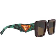 Prada Chunky Brown Square Sunglasses For Women SPS23YS
