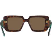 Prada Chunky Brown Square Sunglasses For Women SPS23YS