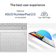 Asus Vivobook Go 14 (2024) Laptop - Intel Core i3-N305 / 14inch FHD / 512GB SSD / 8GB RAM / Shared Intel Iris Xe Graphics / Windows 11 Home / English & Arabic Keyboard / Cool Silver / Middle East Version - [E1404GA-NK004W]